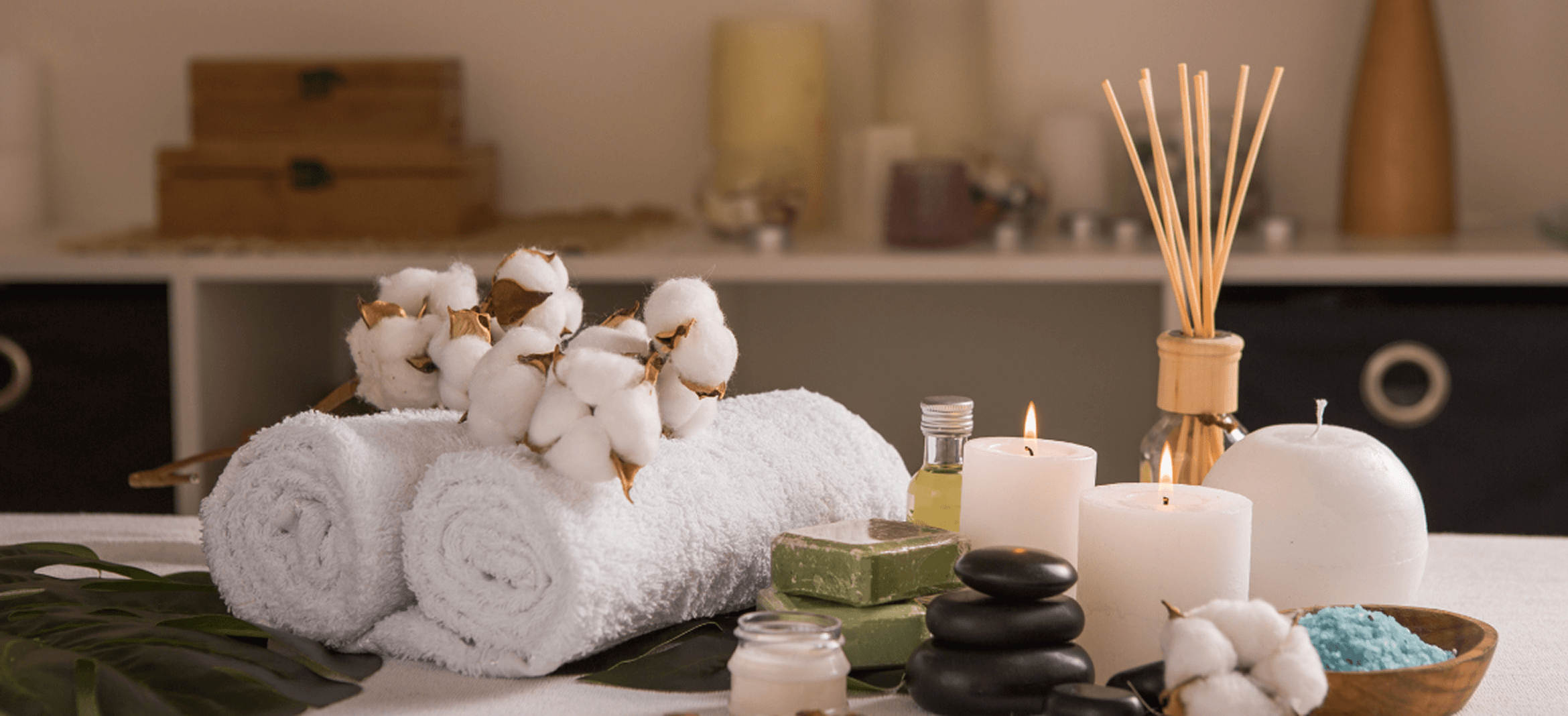 Spa and massage hero banner